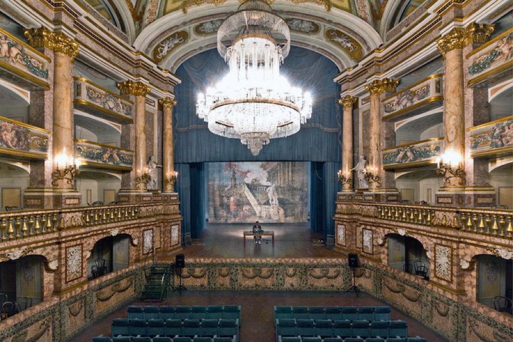 Michele Spanghero, Monologue, 2015. Teatro della Reggia di Caserta