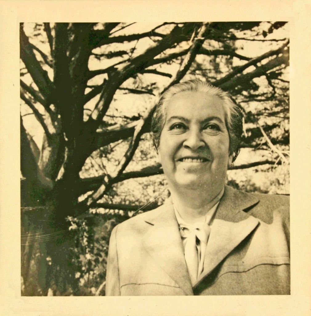 Gabriela Mistral. Ph. Fundacion La Fuente