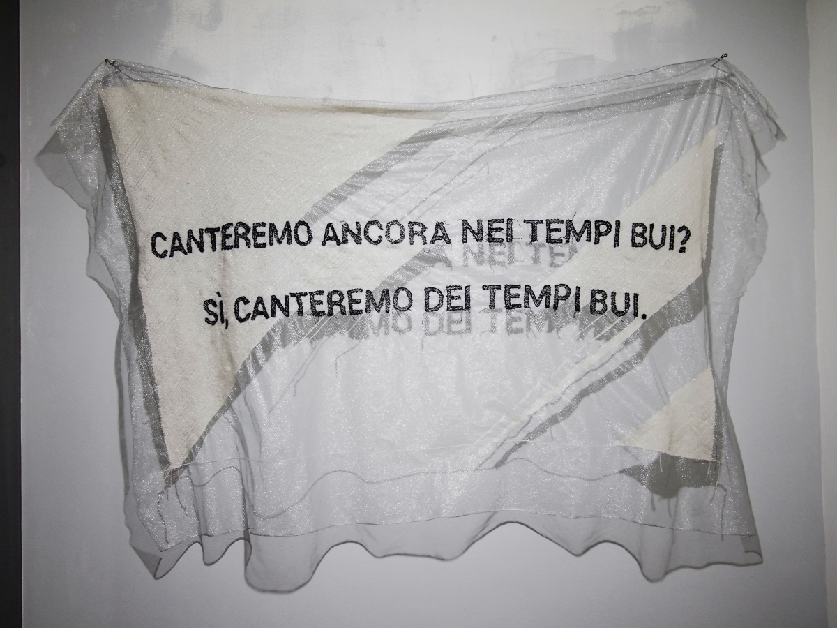 Gioele Peressini, Canteremo ancora nei tempi bui. Photo courtesy Ana Blagojevic, Fondazione Bevilacqua La Masa, Venezia 2017