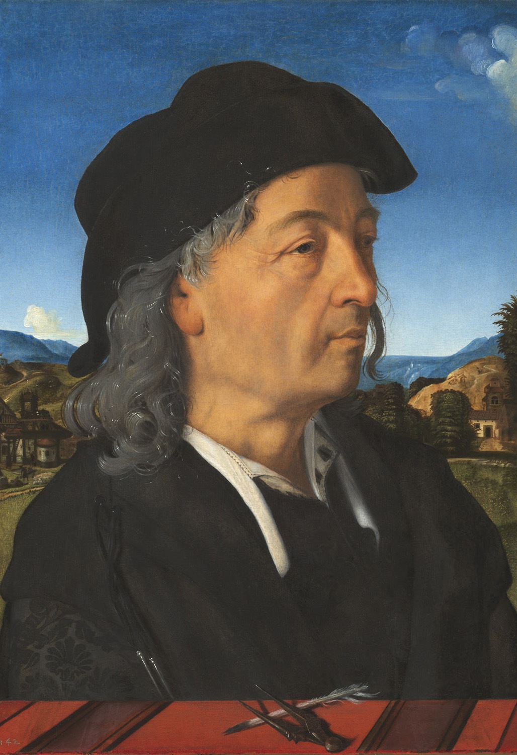 Ritratto di Giuliano eseguito dall'amico Piero di Cosimo. Parte di un dittico col ritratto del padre - ph. by Wikipedia