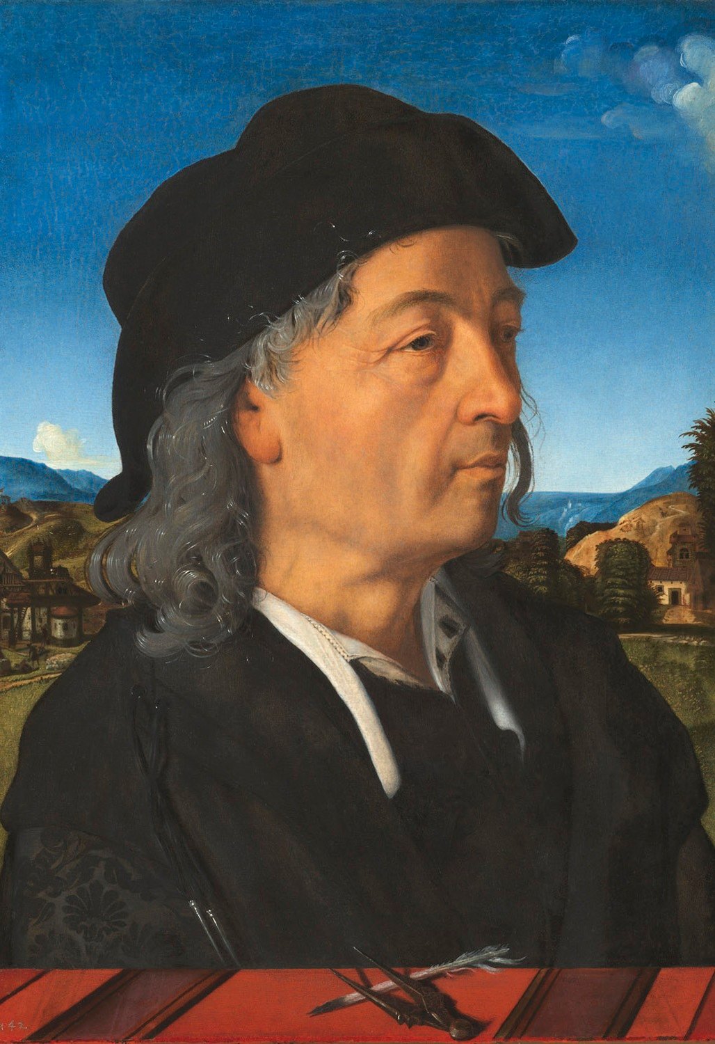 Ritratto di Giuliano eseguito dall'amico Piero di Cosimo. Parte di un dittico col ritratto del padre - ph. by Wikipedia