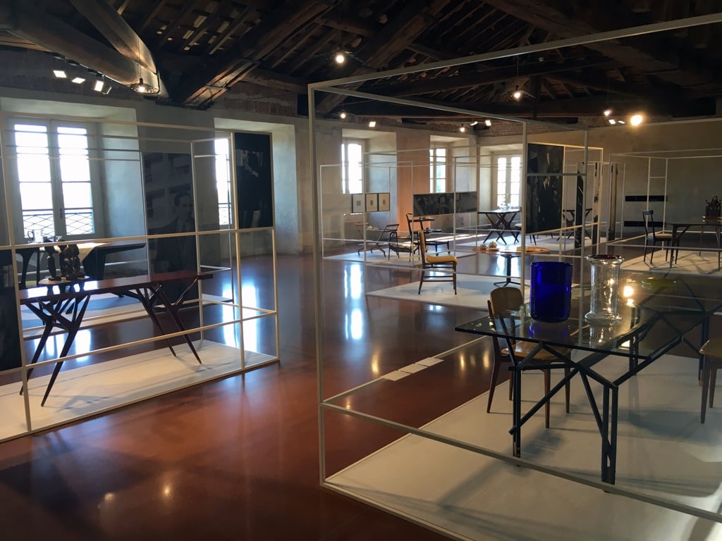 Ritrovare Ico Parisi. Exhibition view at Villa Reale di Monza, 2017