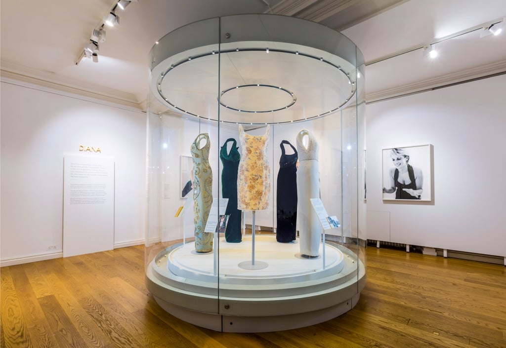 Diana. Her Fashion Story. Installation view at Kensington Palace, Londra 2017