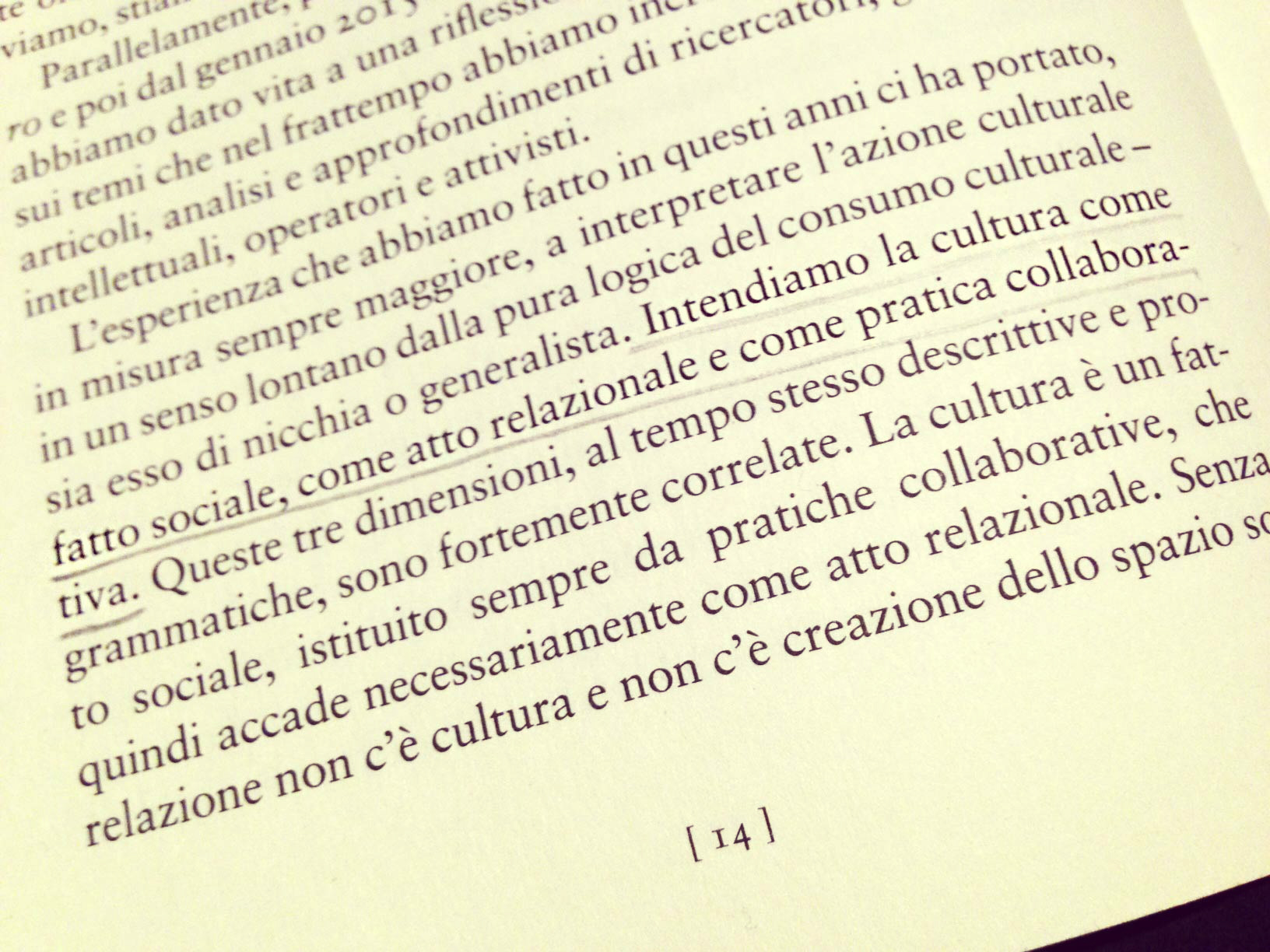 La cultura in trasformazione. Introduzione