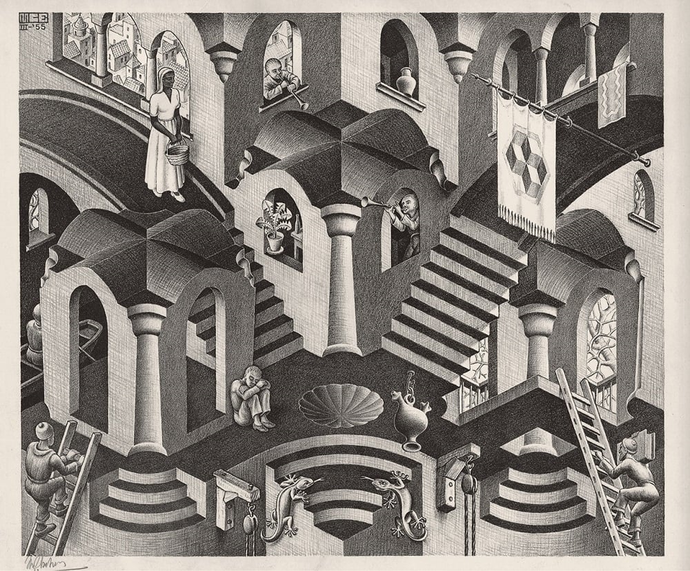Maurits Cornelis Escher, Concavo-Convesso