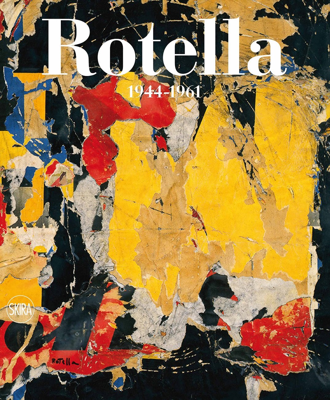 Mimmo Rptella, la copertina del catalogo generale, vol. 1