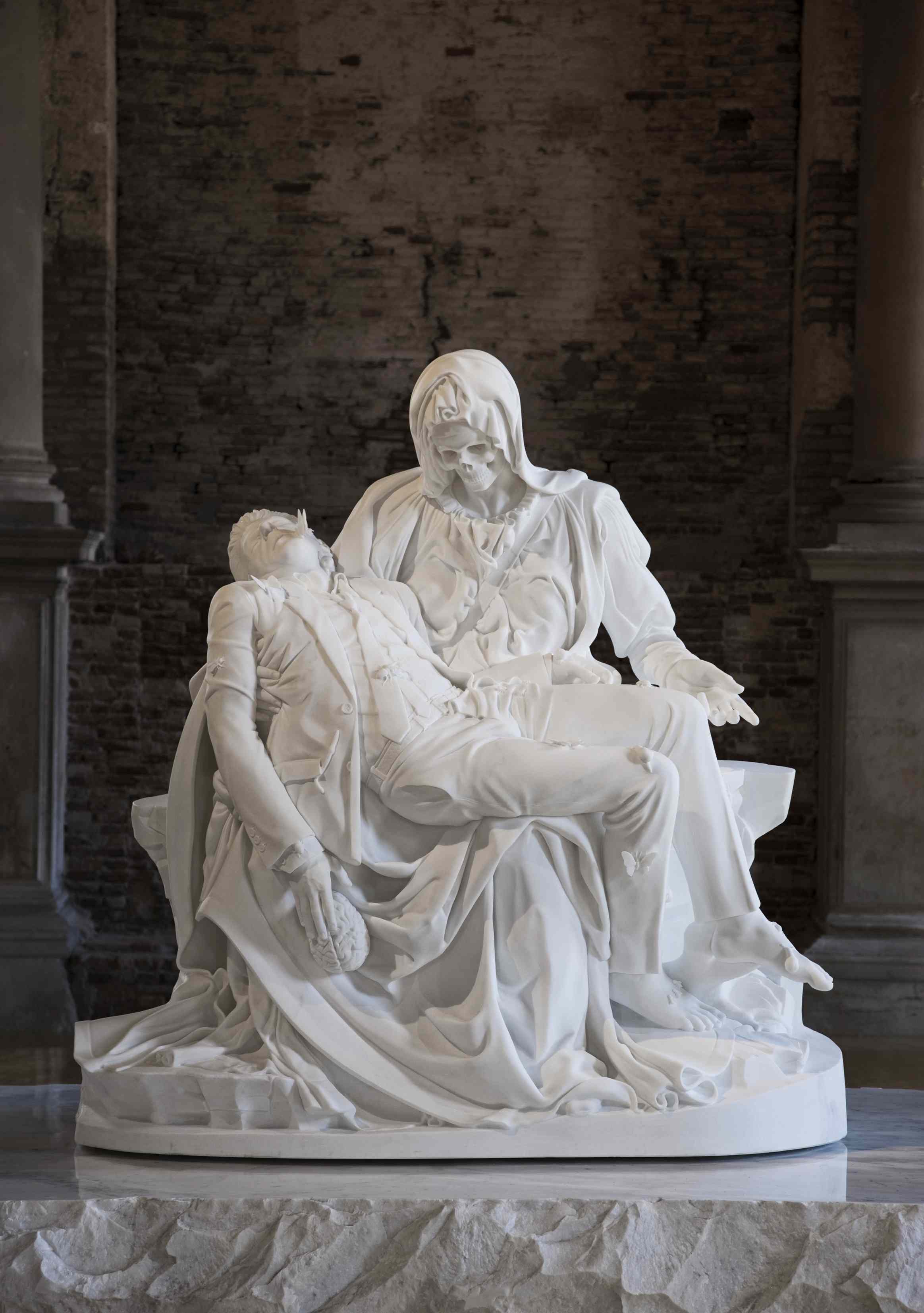 Jan Fabre, Merciful dream (Pietà V), 2011