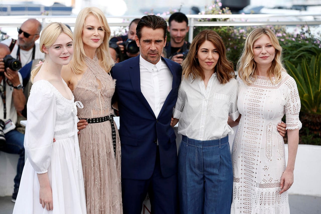 Elle Fanning, Nicole Kidman, Colin Farrell, Sofia Coppola e Kirsten Dunst presentano The Beguiled - L'inganno a Cannes 2017