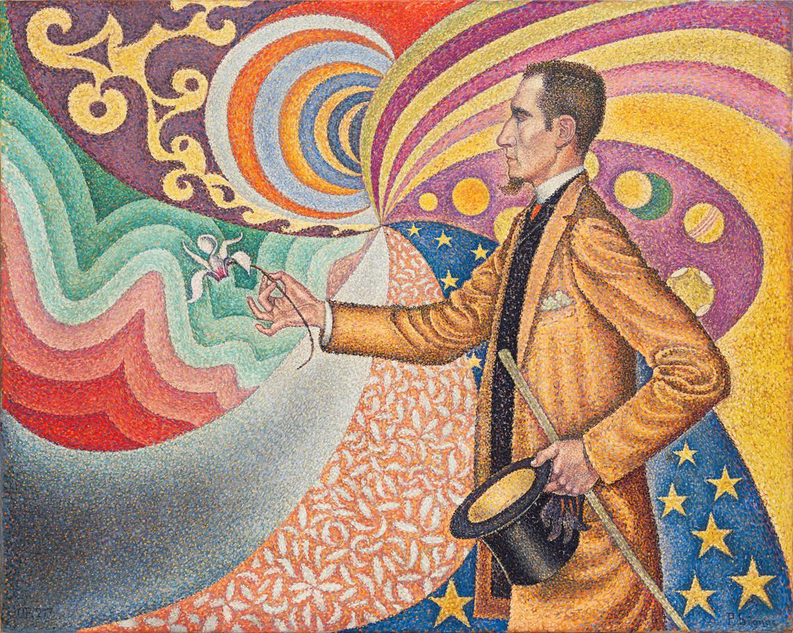 Paul Signac, Portrait of M. Felix Feneon