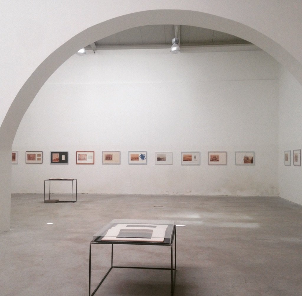 Vincenzo Agnetti. Photo-Graffie. Exhibition view at Fondazione Brodbeck, Catania 2017