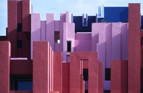 Ricardo Bofill Taller Arquitectura, La Muralla Roja, Calpe, Spain