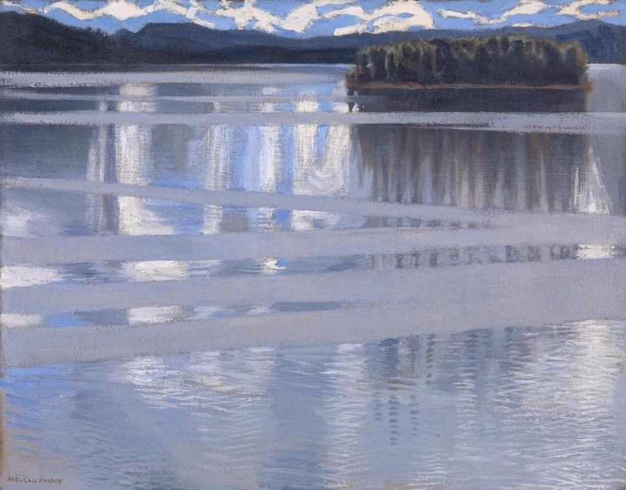 Akseli Gallen-Kallela, Lake Keitele, 1905, Oil on canvas © The National Gallery, London 