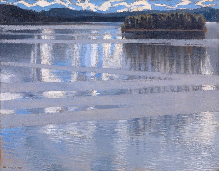 Akseli Gallen-Kallela, Lake Keitele, 1905, Oil on canvas © The National Gallery, London 