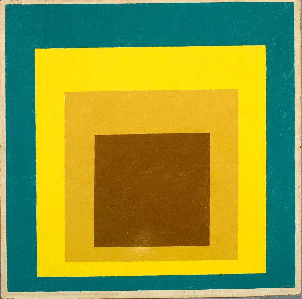 Joseph Albers, Study for Homage to the Square. Still Remembered, 1954 56. Mart, Rovereto. Photo Mart Archivio Fotografico e Mediateca