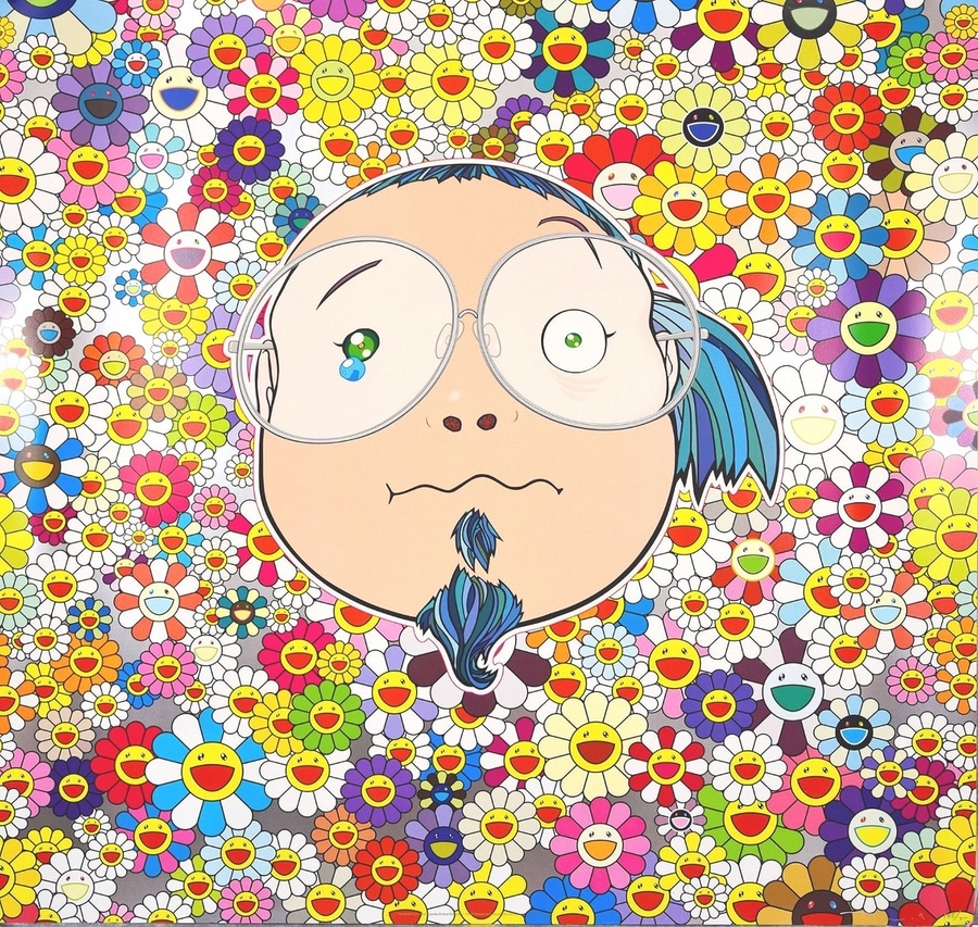 Takashi Murakami, Murakami Kun, 2009, tecnica mista su carta