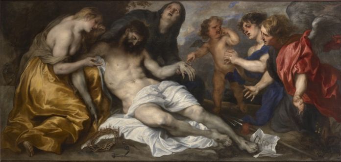 Antoon van Dyck Compianto su Cristo morto 1628 – 1632 circa olio su tela collezione privata Courtesy Robilant Voena 