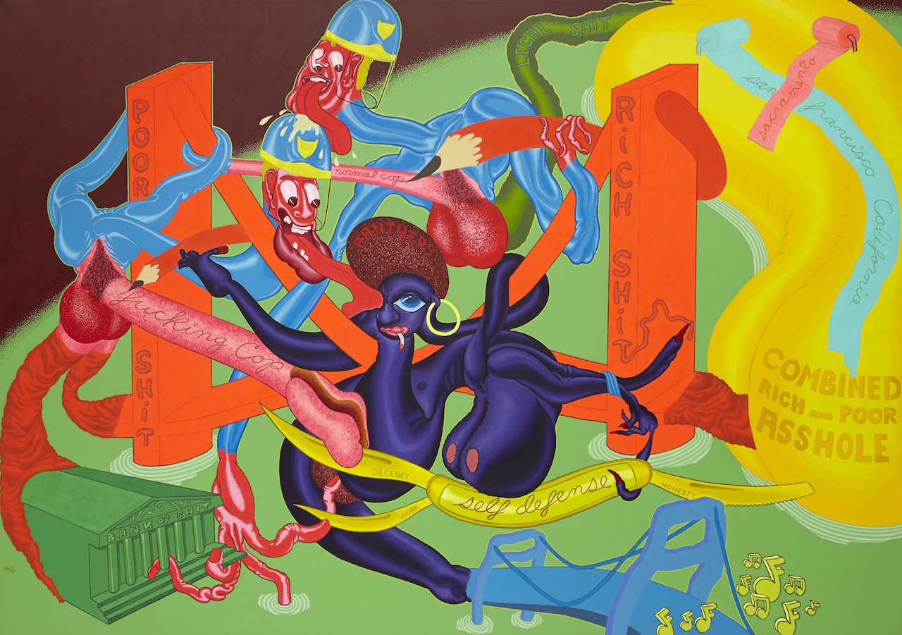 Peter Saul, Self Defense, 1969