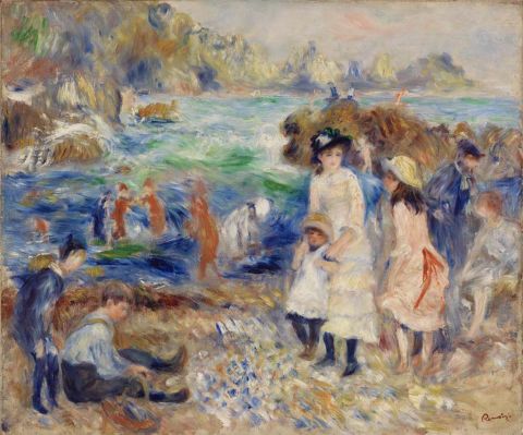 Pierre Auguste Renoir - Bambini in spiaggia