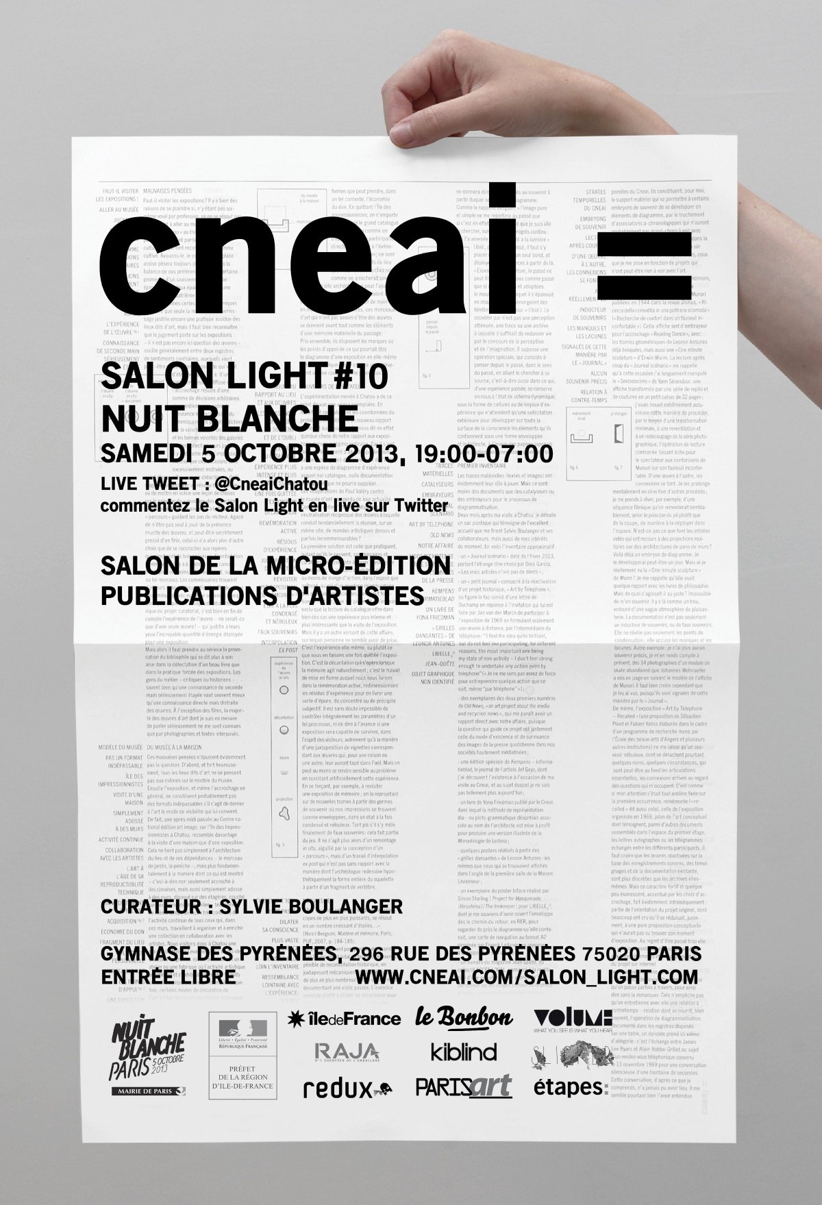 Salon Light #10 at cneai =