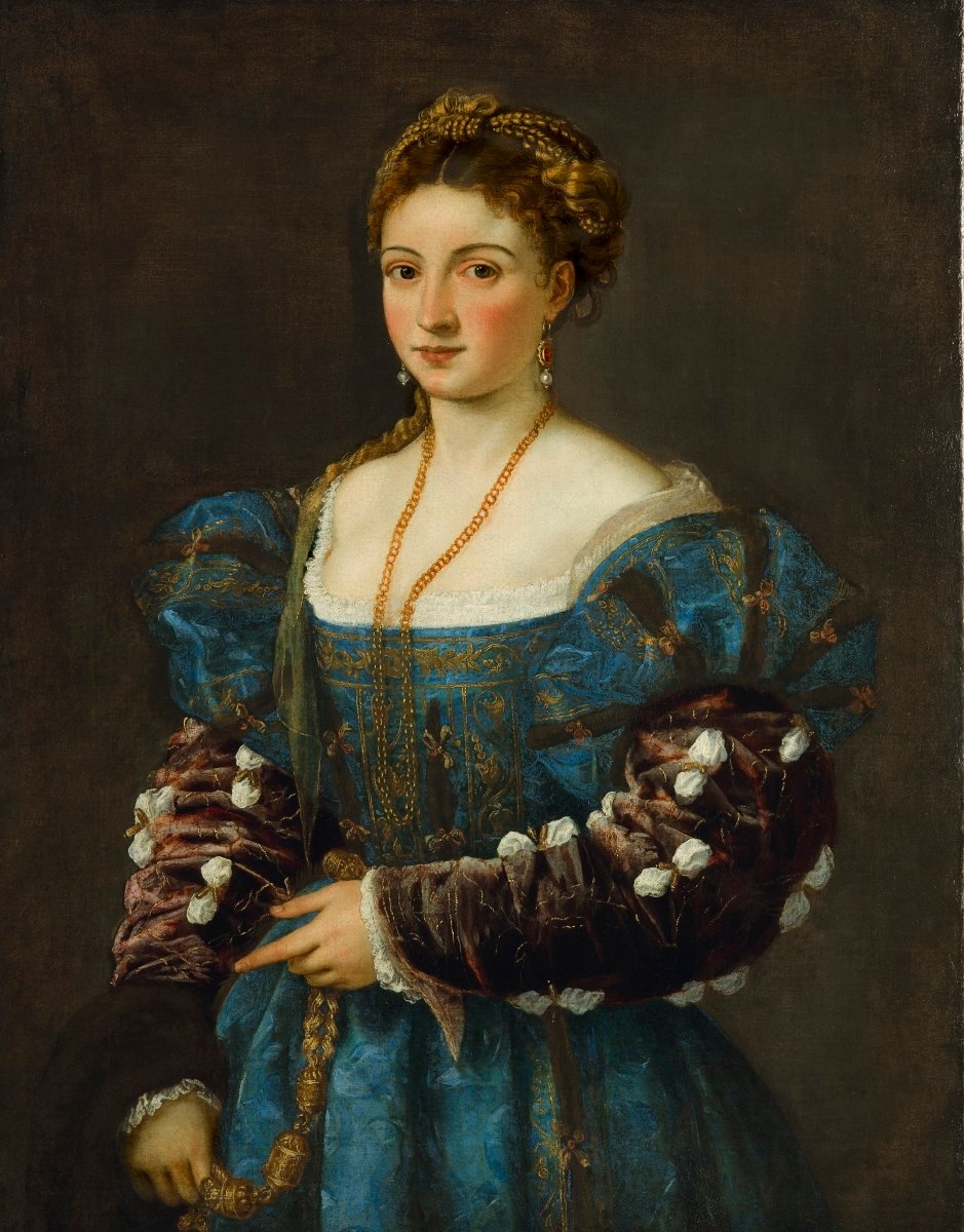 Tiziano, Ritratto di una donna (La Bella), 1536, Gallerie degli Uffizi, Palazzo Pitti, Firenze