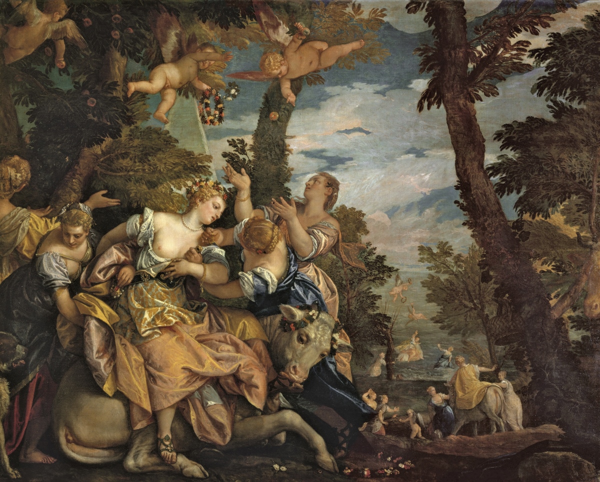 Veronese (Paolo Caliari), Venere e Adone, 1580, Museo Nacional del Prado, Madrid