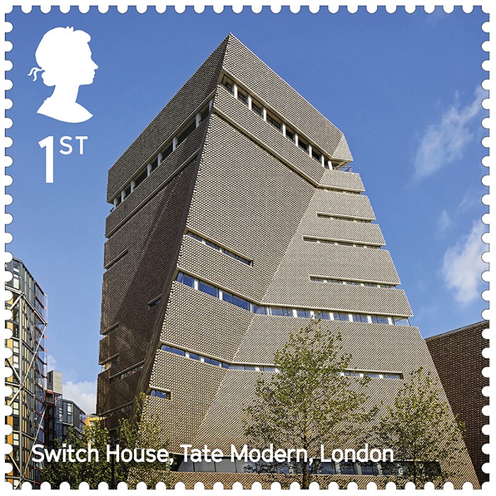 Blavatnik, formerly Switch House, Tate Modern, London stamp