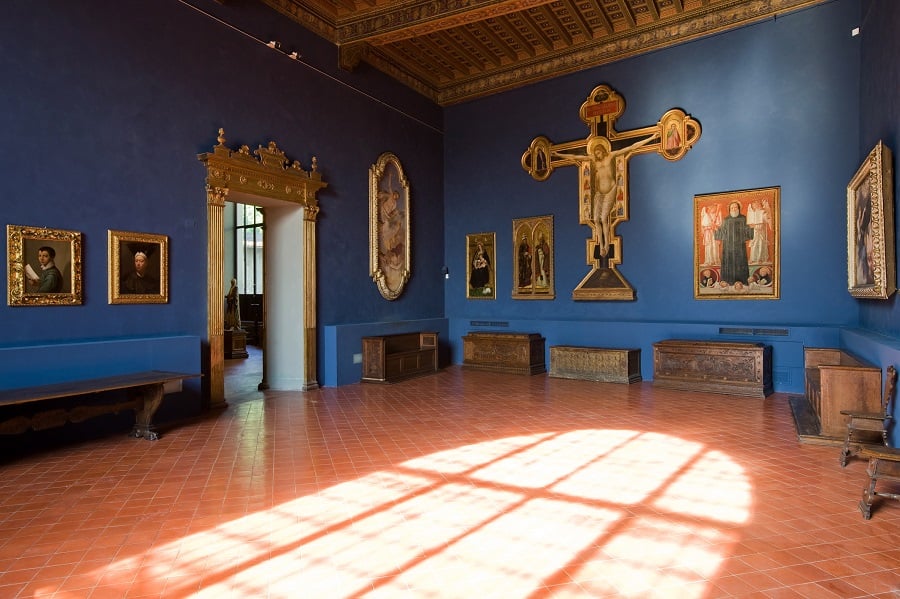Salone dipinti, Museo Bardini