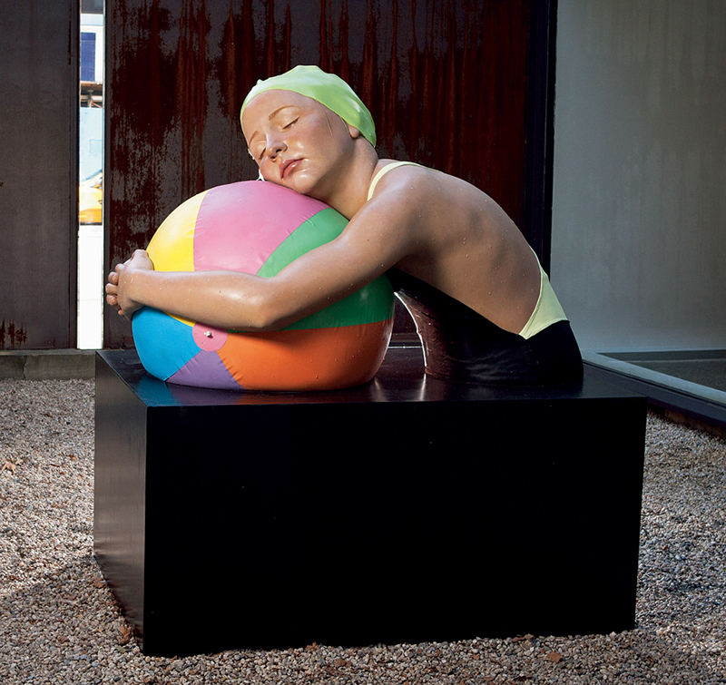 Monumental Brooke with Beach Ball - Beijing International Art Biennale