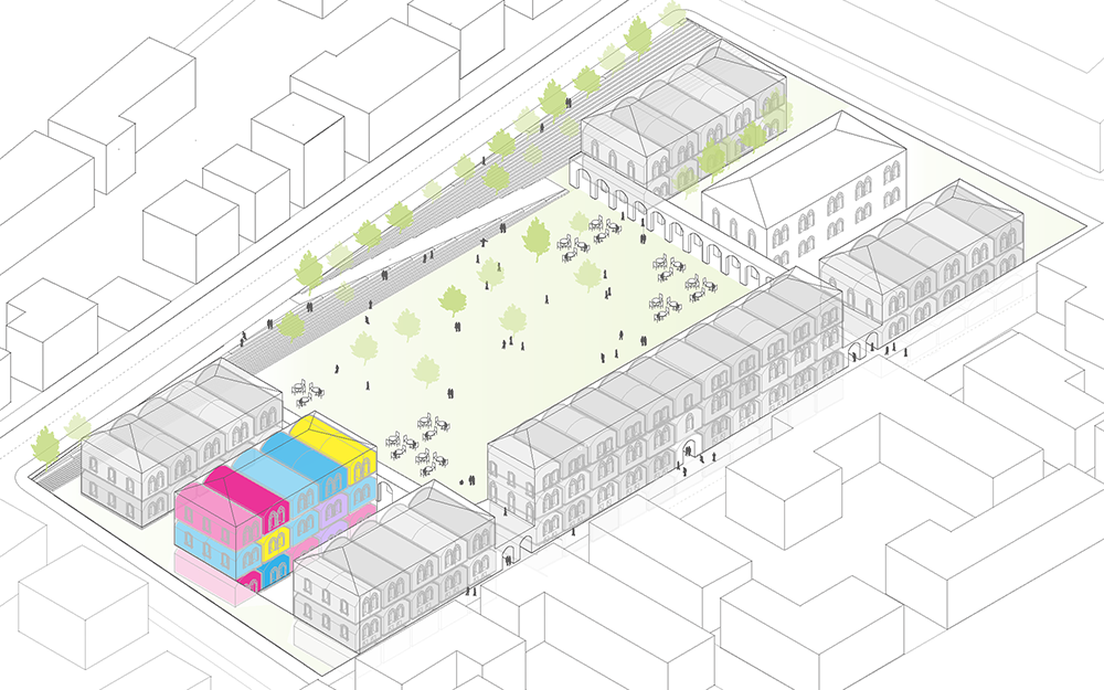 Caserma La Marmora, ® 2017 Carlo Ratti Associati srl