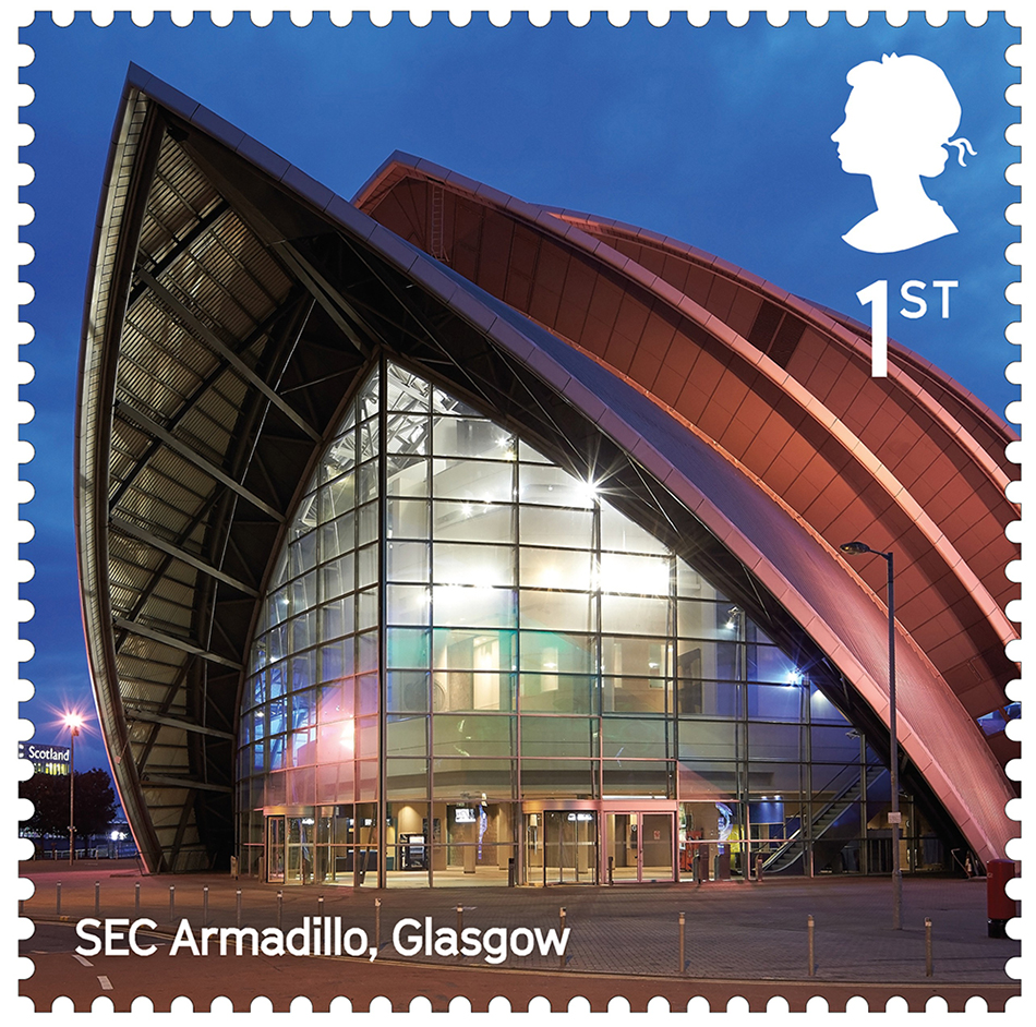 LB SEC Armadillo, Glasgow stamp 400%