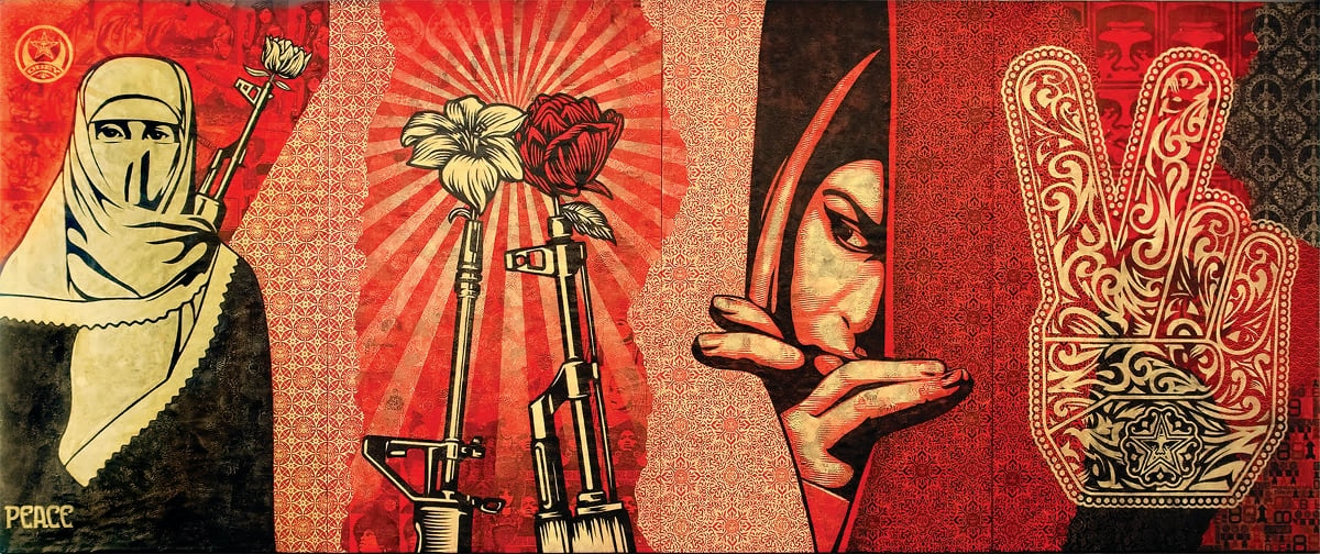 Obey Shepard, Fairey Obey Middle East Mural