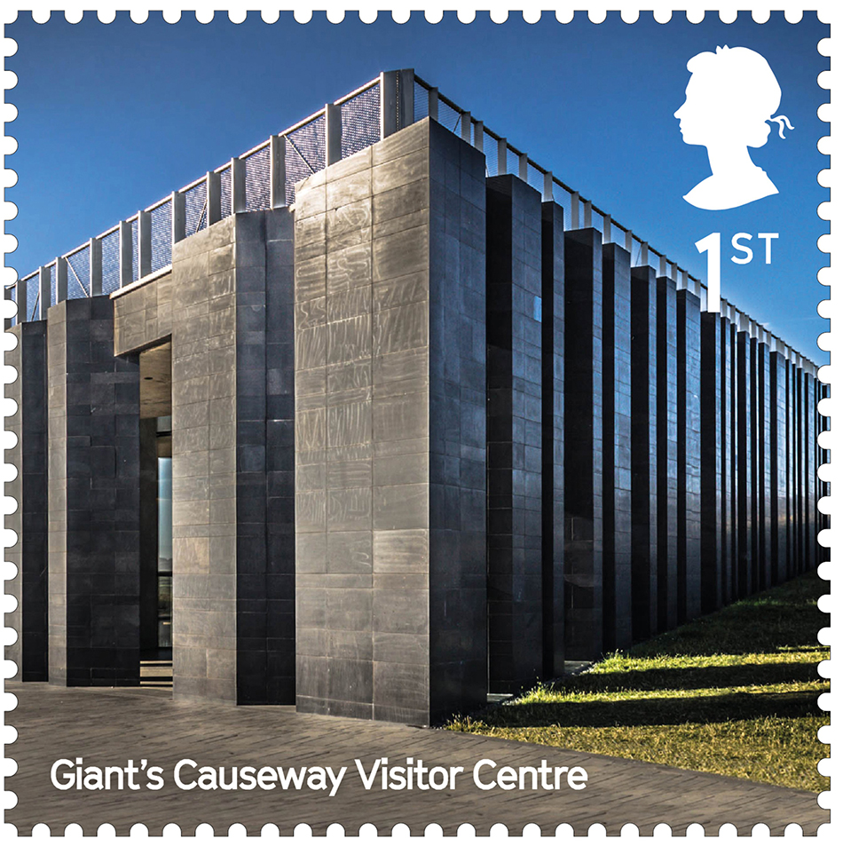 LB Giant's Causeway Visitor Centre stamp 400%