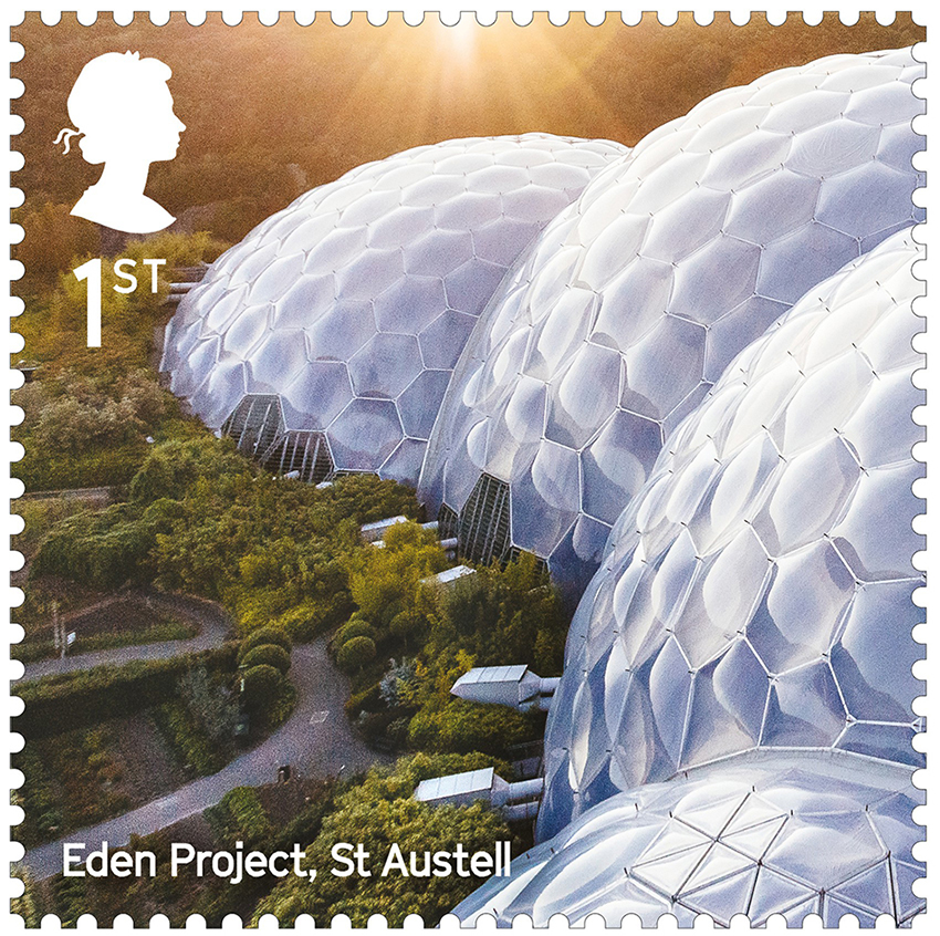 LB Eden Project, St Austell stamp 400%