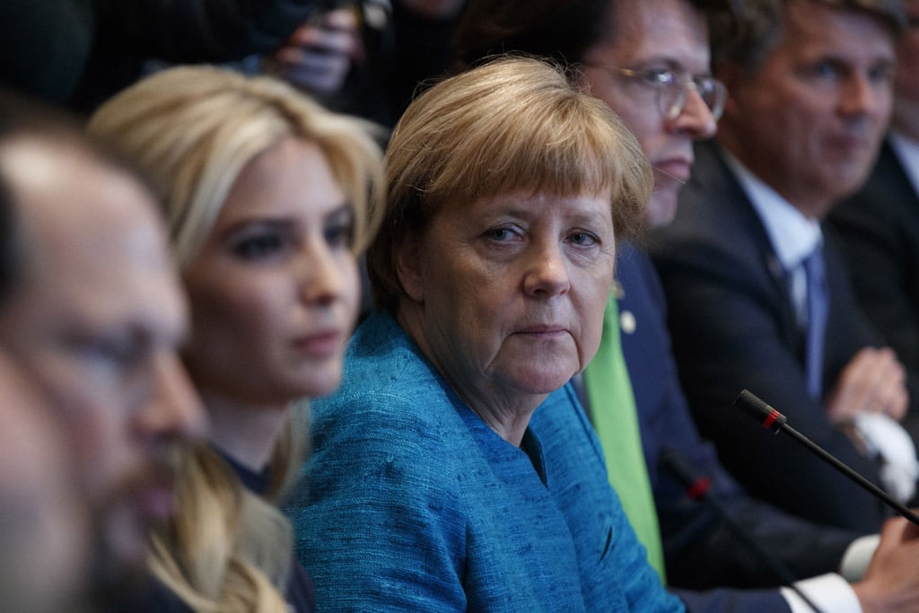 Angela Merkel e Ivanka Trump