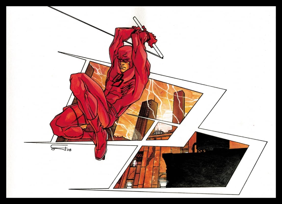 Carmine Di Giandomenico, Dare Devil, illustrazione