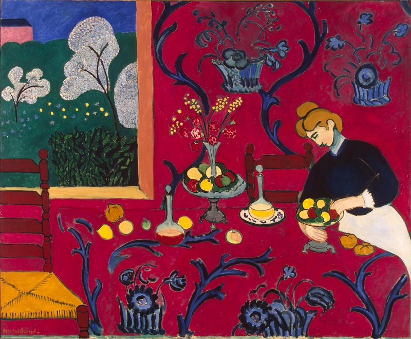 Henri Matisse, Red Room, 1908. ©The State Hermitage Museum, San Pietroburgo