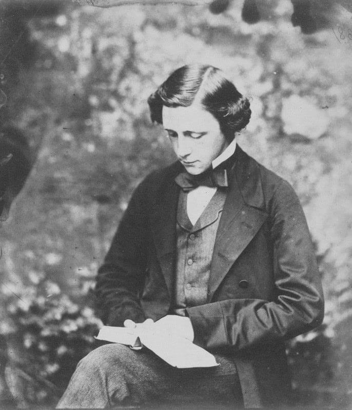 Lewis Carroll, autoritratto, 1856