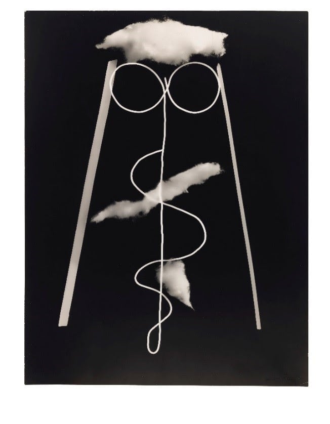 MAN RAY, Rayograph, 1928. Image sheet 15 12 x 11 3 4 in. (39.2 x 29.8 cm.). Estimate $150,000 250,000