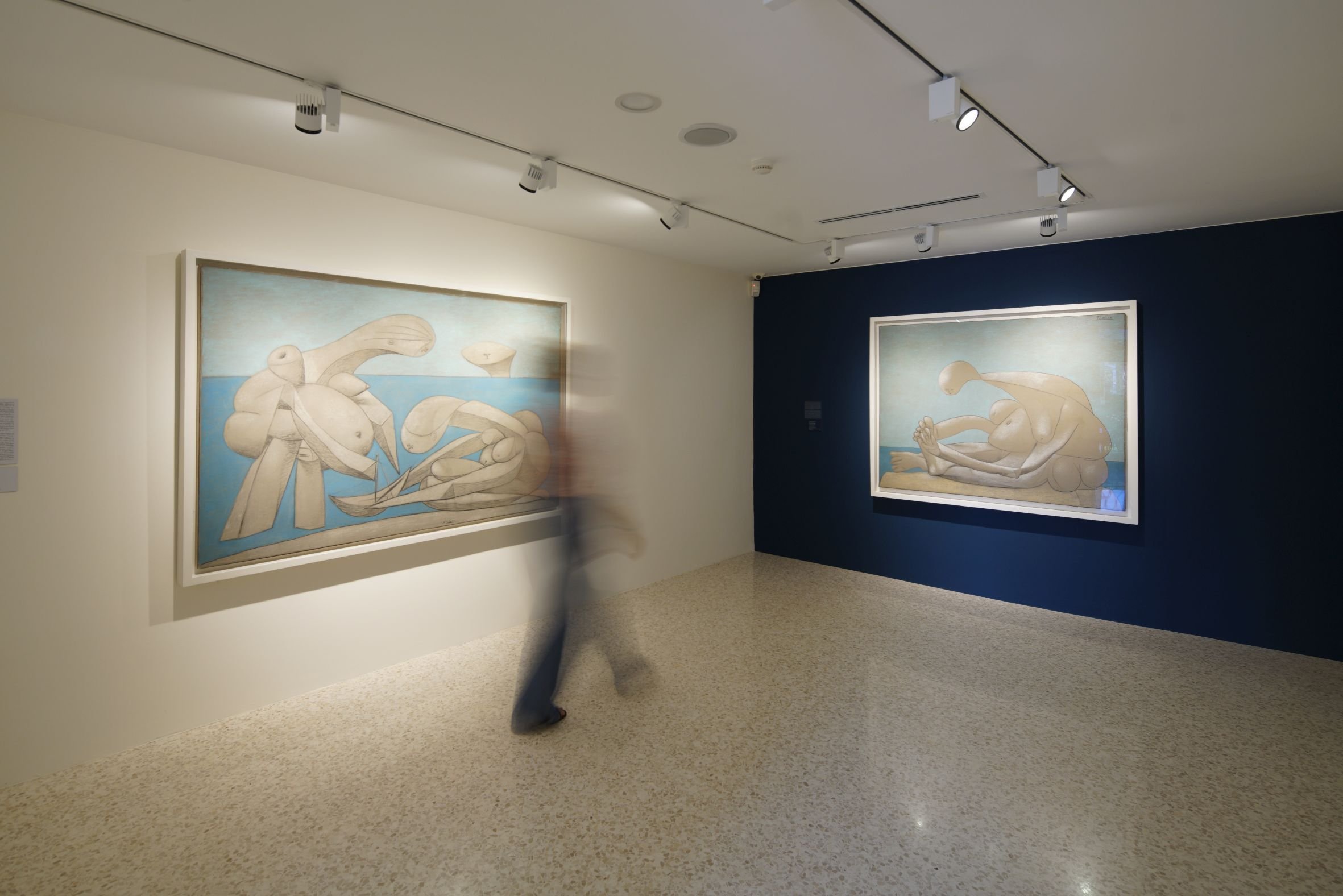 Picasso. Sulla spiaggia, exhibition view at Collezione Peggy Guggenheim, Venezia 2017, photo Matteo de Fina