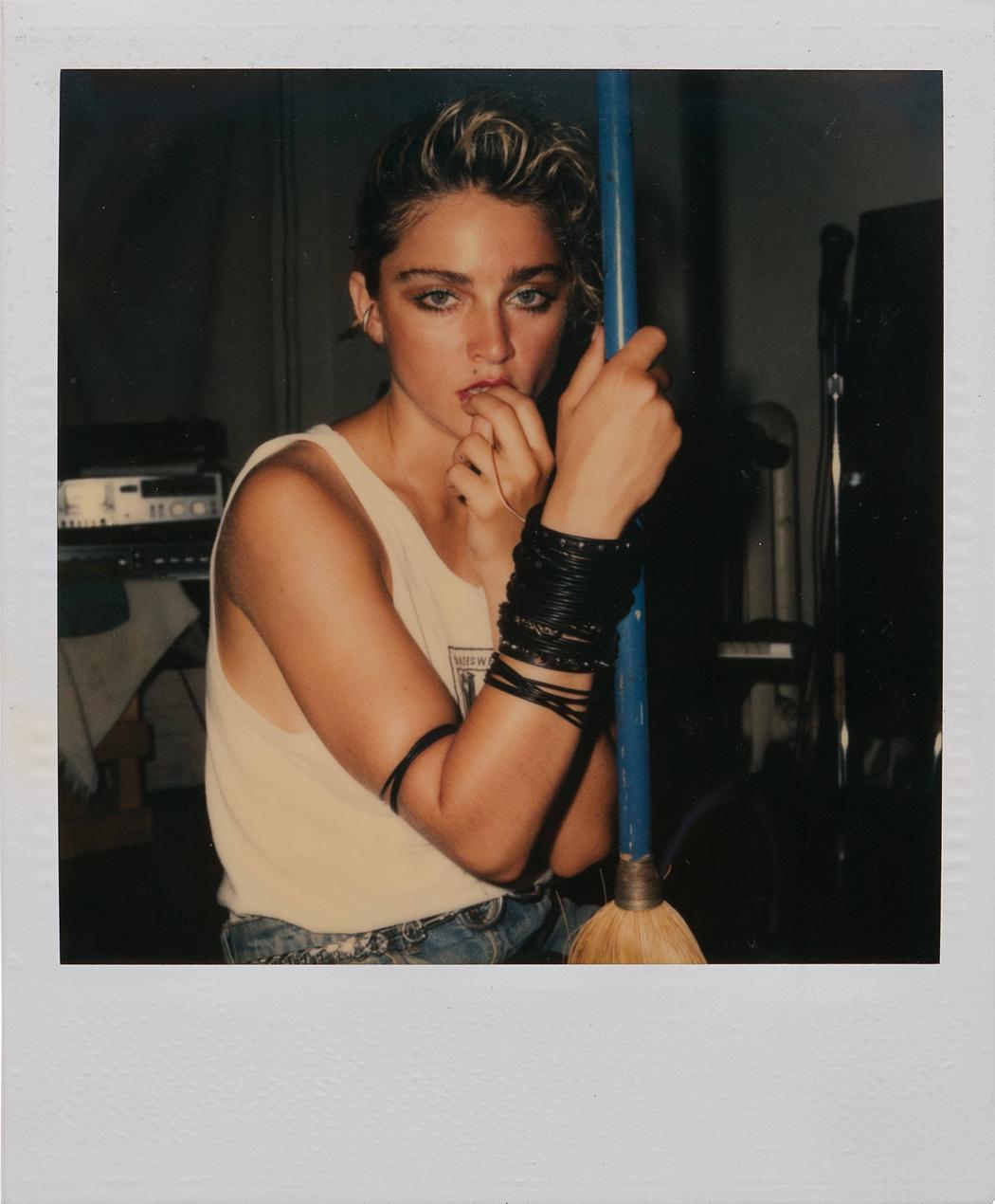 Richard Corman, Madonna. Polaroid 1983