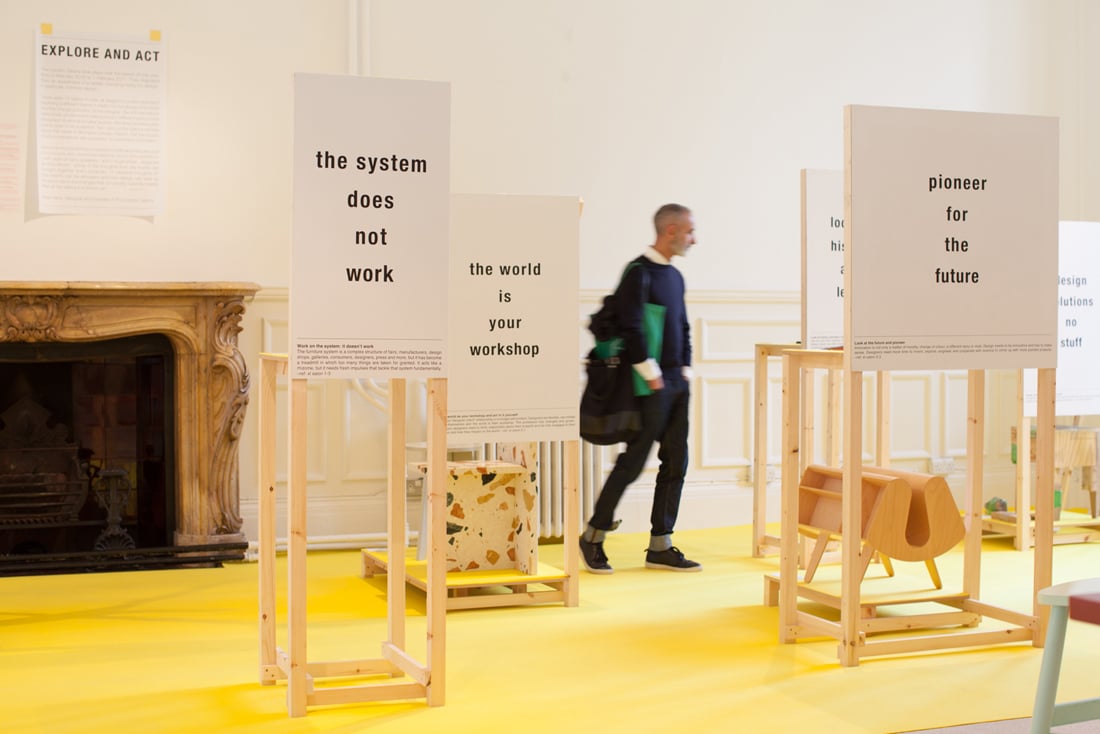 Ineke Hans, The Last Salon: Furniture & the Future, Brompton Design District, London Design Festival 2017 © Amandine Alessandra