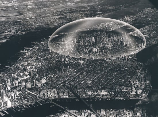 Buckminster Fuller: Dome over Manhattan, 1961 – Credits Metropolis Books