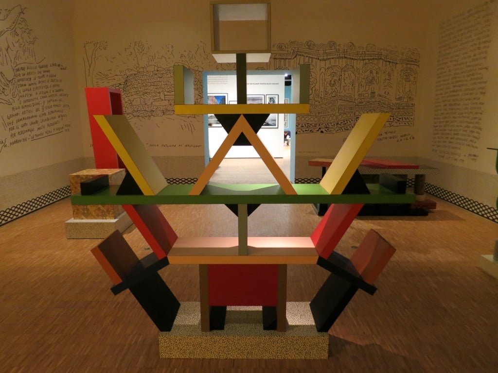 Ettore Sottsass. There is a Planet. Exhibition view at Triennale Design Museum, Milano 2017