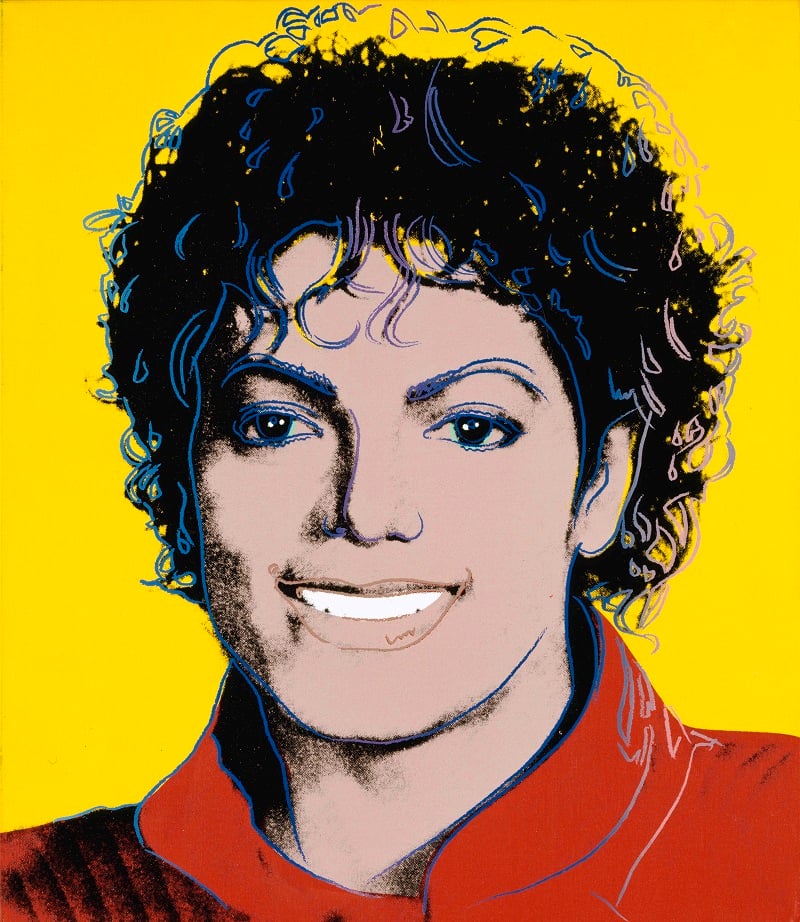 Michael Jackson, Andy Warhol