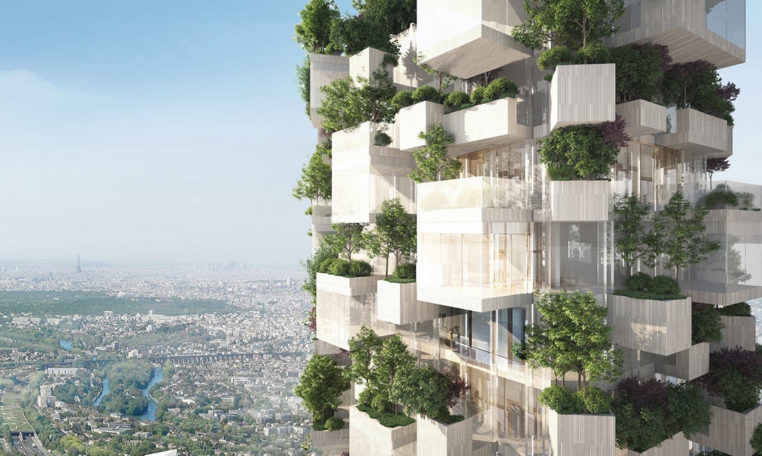 Balcon sur Paris, La Forêt Blanche - SBA