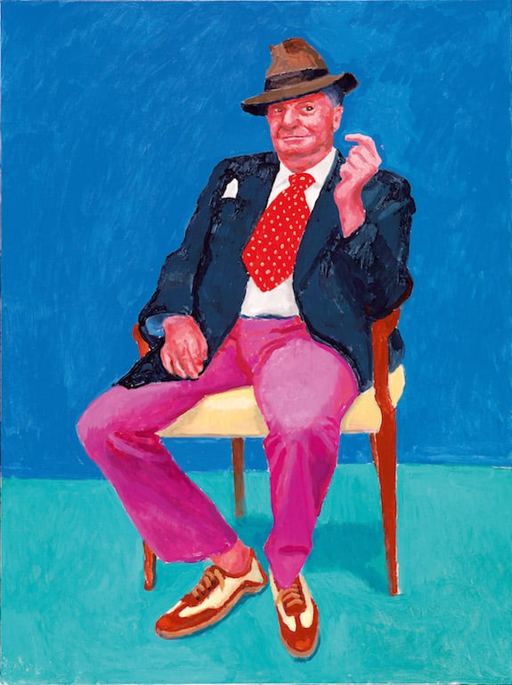 David Hockney, Barry Humphries © David Hockney, Ph. credit Richard Schmidt