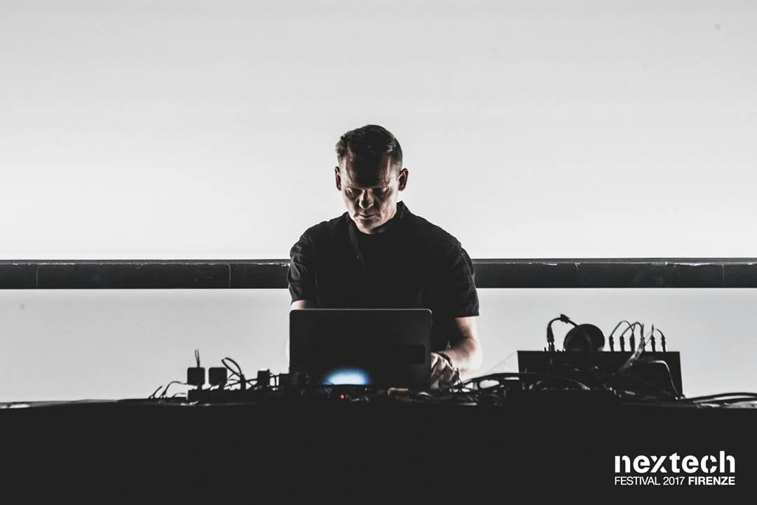 Alva Noto. Courtesy Nextech Festival 2017 Firenze