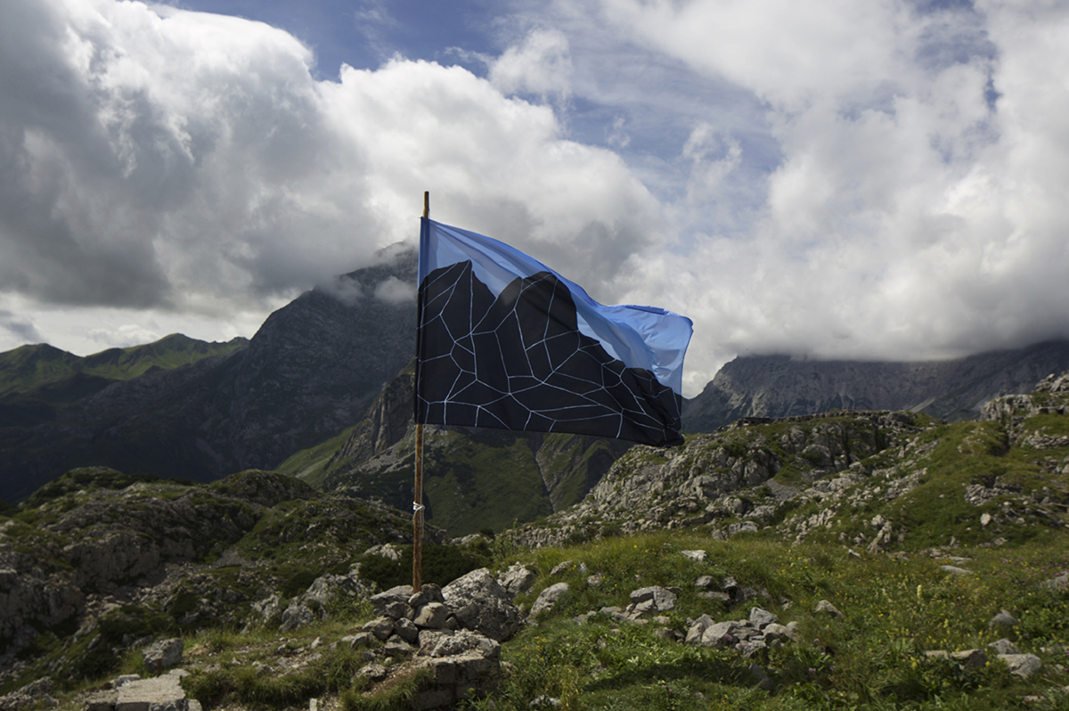 Andreco, Unica e Indivisibile, 2016, Austria/Italy, border