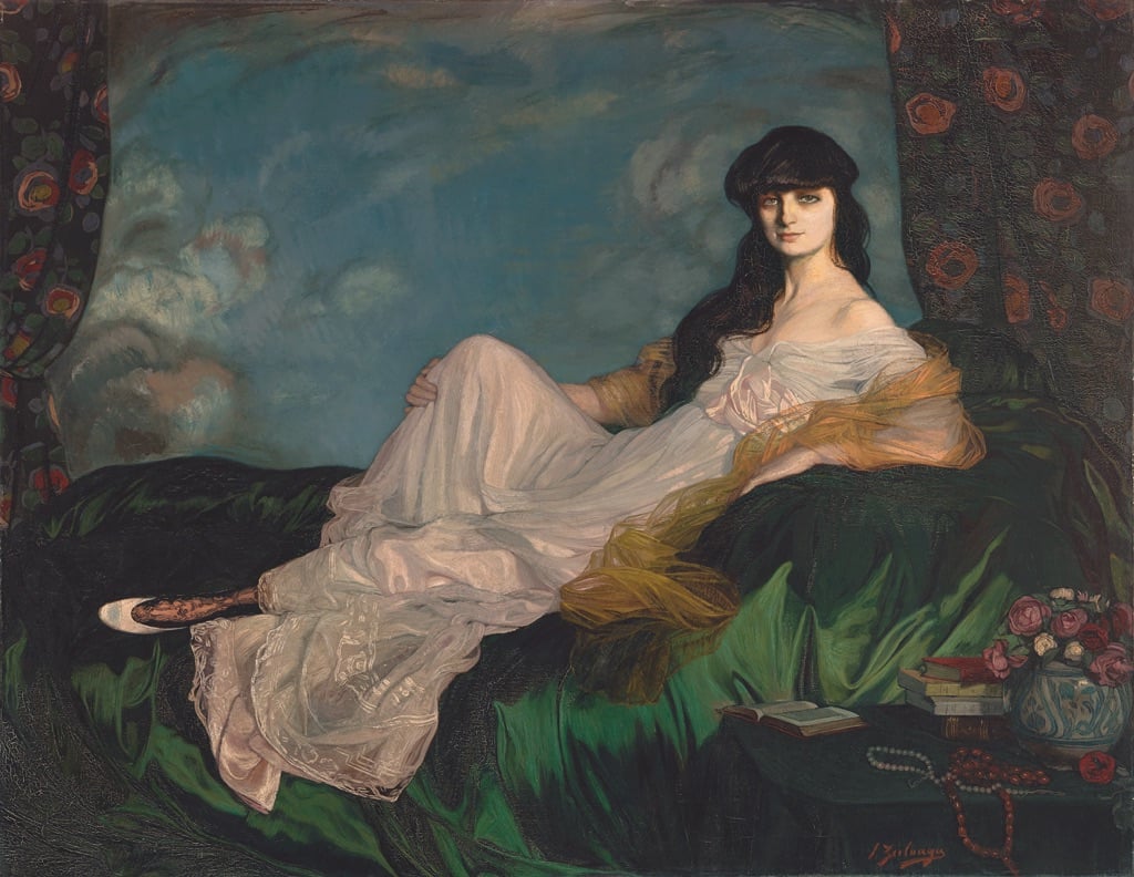 Ignacio Zuloaga, Portrait of Countess Anna de Noailles, 1913. Museo de Bellas Artes de Bilbao. Photo © Bilboko Arte Ederren Museoa-Museo de Bellas Artes de Bilbao © Ignacio Zuloaga, VEGAP, Madrid, 2017