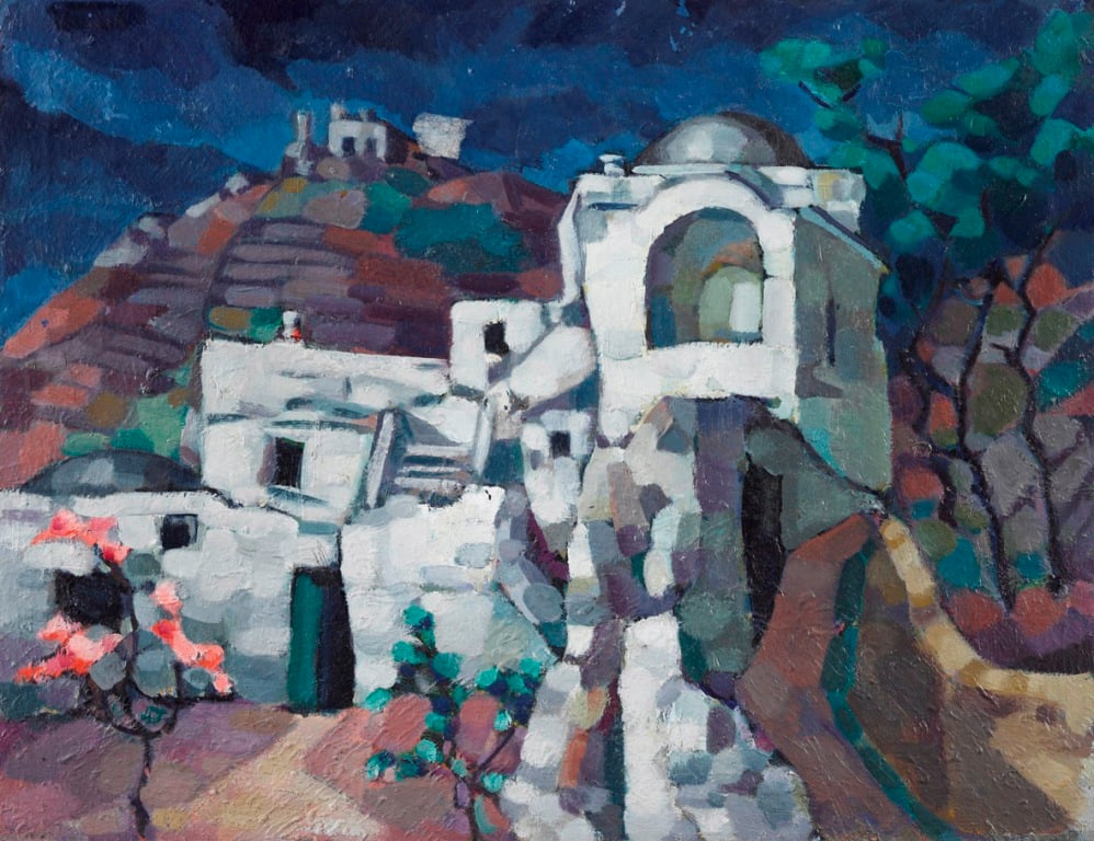 Konrad Mägi, Rovine a Capri, 1922-23. Museo nazionale d’arte, Estonia